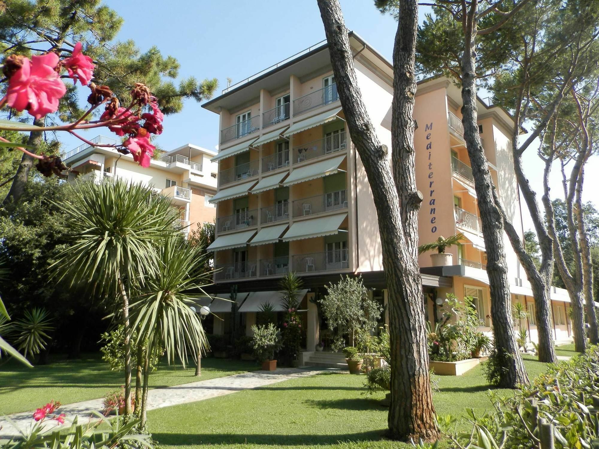 Hotel Mediterraneo Марина ди Пиетрасанта Екстериор снимка